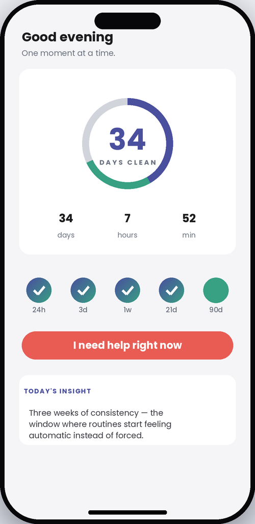 PurePath dashboard